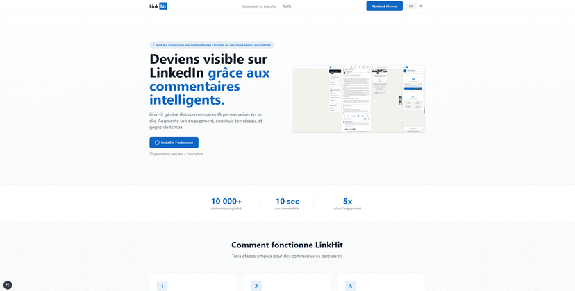 LinkHit - Extension Chrome